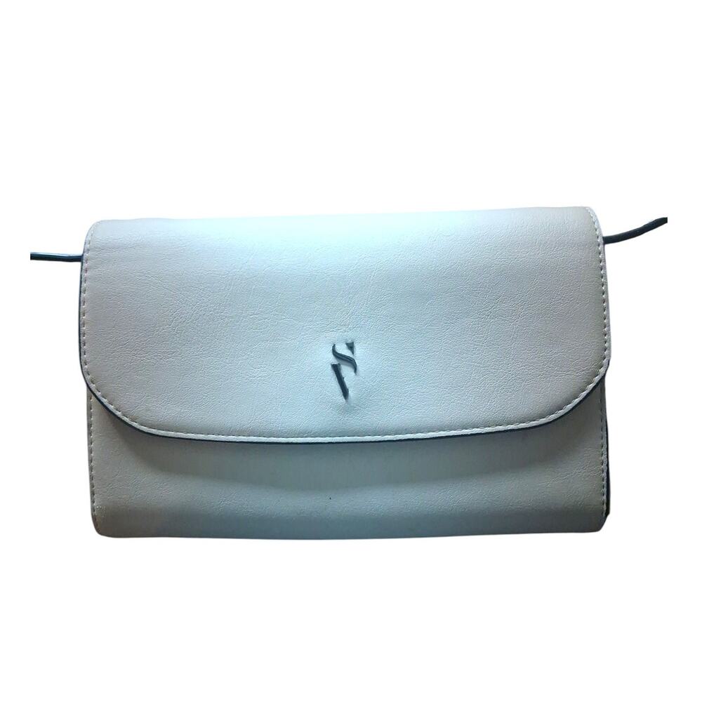 Simply Vera Vera Wang SV Signature Designer Mini Crossbody Bag Ombre Tan